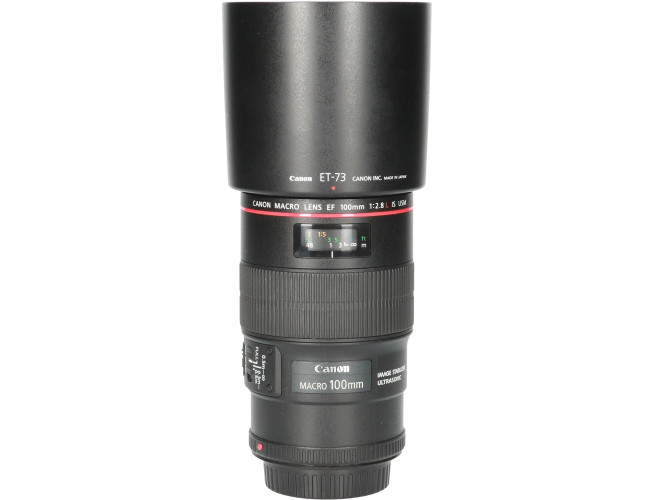 Tweedehands Canon EF 100mm f/2.8L IS Macro USM CM7435