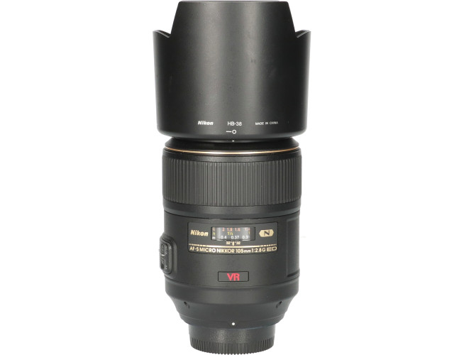 Tweedehands Nikon AF-S 105mm f/2.8G IF ED VR Micro CM7447
