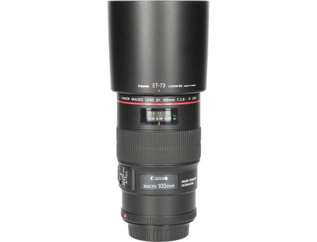 Tweedehands Canon EF 100mm f/2.8L IS Macro USM CM7609