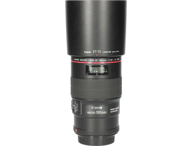 Tweedehands Canon EF 100mm f/2.8L IS Macro USM CM7698