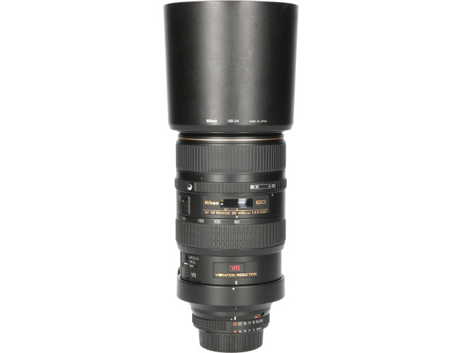 Tweedehands Nikon 80-400mm f/4.5-5.6 AF-D VR ED CM7755