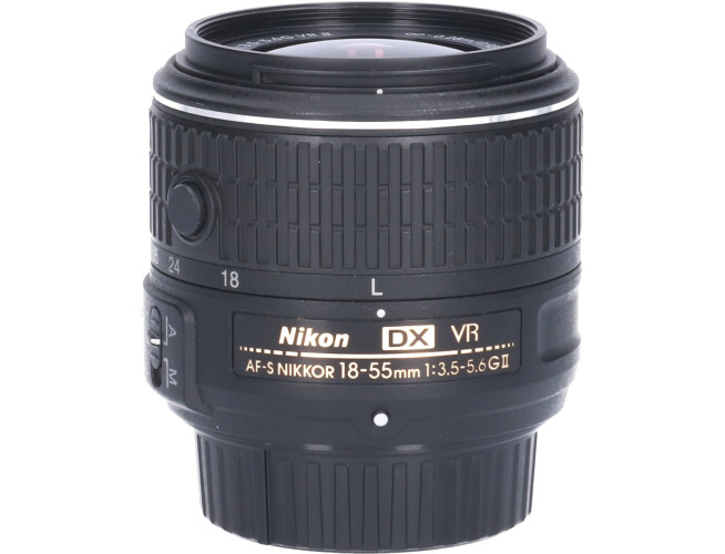 Tweedehands Nikon 18-55mm f/3.5-5.6G AF-S VR II CM8691