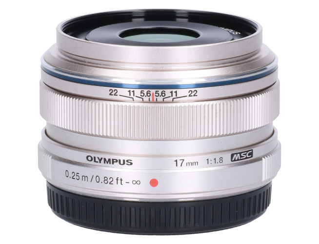 Tweedehands Olympus M.Zuiko Digital ED 17mm f/1.8 - Zilver CM8816