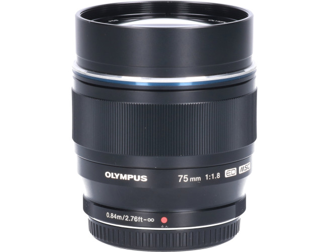 Tweedehands Olympus M.Zuiko Digital ED 75mm f/1.8 - Zwart CM8817