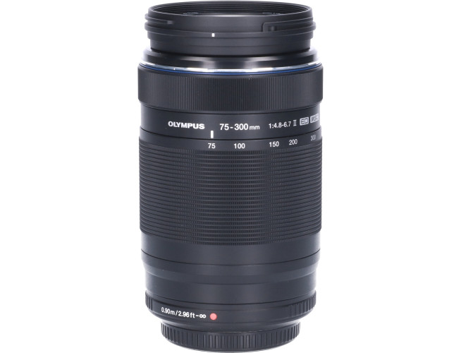 Tweedehands Olympus M.Zuiko Digital ED 75-300mm f/4.8-6.7 II - Zwart CM8818