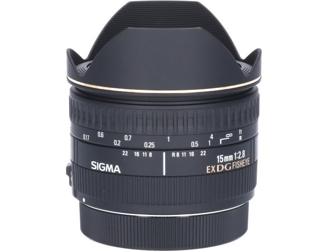 Tweedehands Sigma 15mm f/2.8 EX DG Diagonal Fisheye Canon CM8840