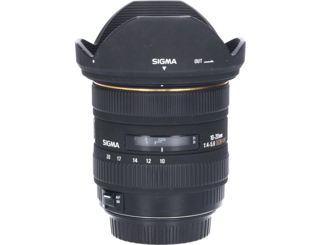 Tweedehands Sigma 10-20mm f/4.0-5.6 EX DC HSM Canon CM8850