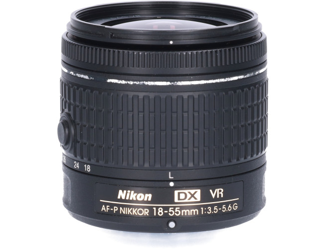 Tweedehands Nikon AF-P DX 18-55mm f/3.5-5.6G VR Kitlens CM8897