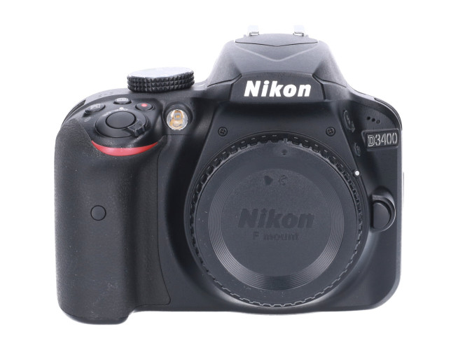 Tweedehands Nikon D3400 Body Zwart CM8900