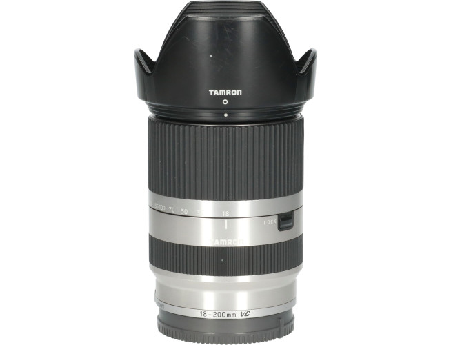 Tweedehands Tamron 18-200mm f/3.5-6.3 Di III VC Zilver Sony CM9015
