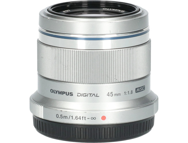Tweedehands Olympus M.Zuiko Digital ED 45mm f/1.8 - Zilver CM9031