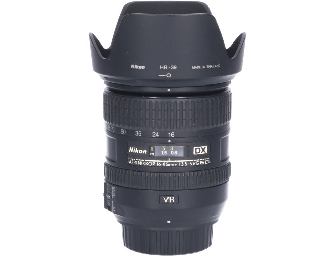 Tweedehands Nikon AF-S 16-85mm f/3.5-5.6G ED VR DX CM9499