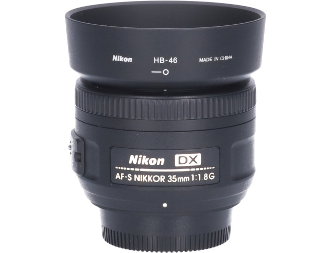 Tweedehands Nikon AF-S 35mm f/1.8G DX CM9121