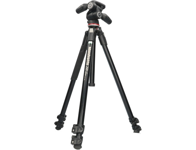 Tweedehands Manfrotto 290 Xtra Tripod MT290XTA3 + Manfrotto MH804-3W 3-way Balhoofd CM9130