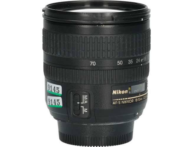 Tweedehands Nikon 18-70mm f/3.5-4.5G ED DX CM9145