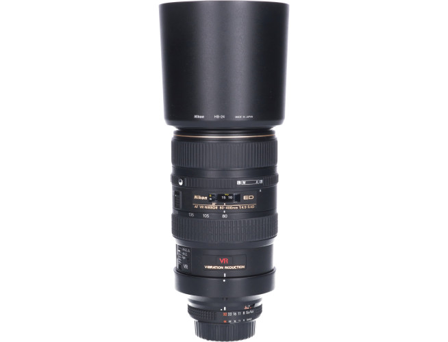 Tweedehands Nikon 80-400mm f/4.5-5.6 AF-D VR ED Nederlands CM9162