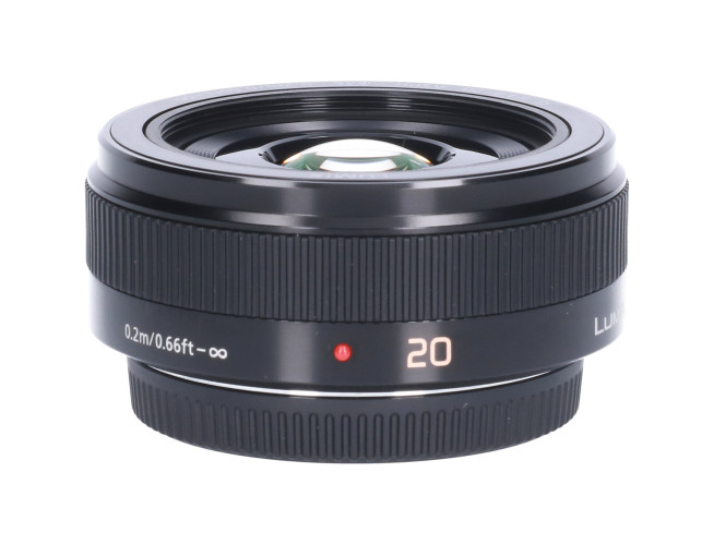 Tweedehands Panasonic Lumix G 20mm f/1.7 II - Zwart CM9179