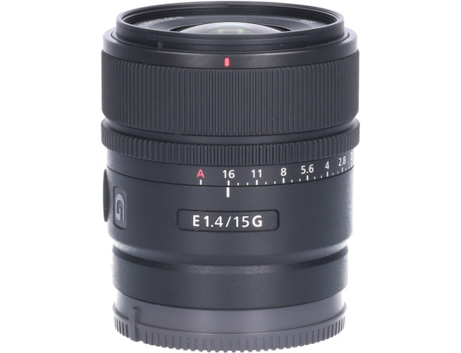 Tweedehands Sony E 15mm f/1.4 G CM9211