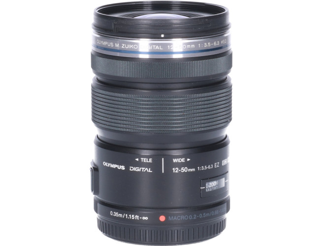 Tweedehands Olympus M.Zuiko Digital ED 12-50mm f/3.5-6.3 EZ Zwart CM9217