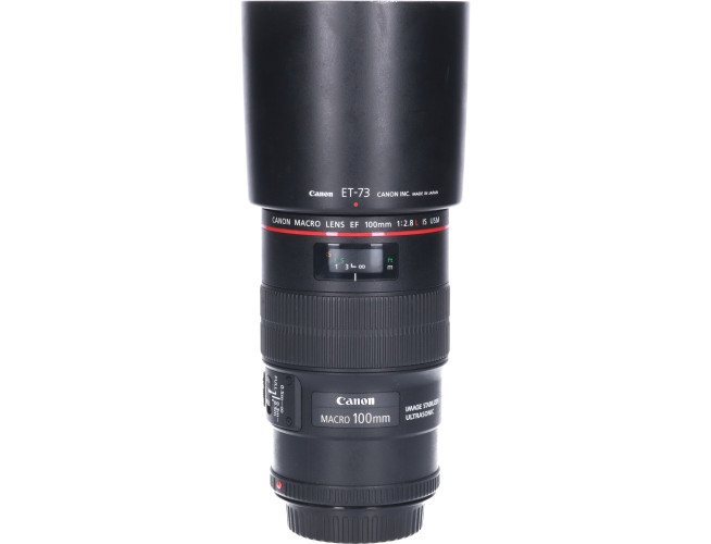 Tweedehands Canon EF 100mm f/2.8L IS Macro USM CM9252