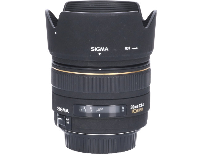 Tweedehands Sigma 30mm f/1.4 EX DC HSM Canon-AF CM9255