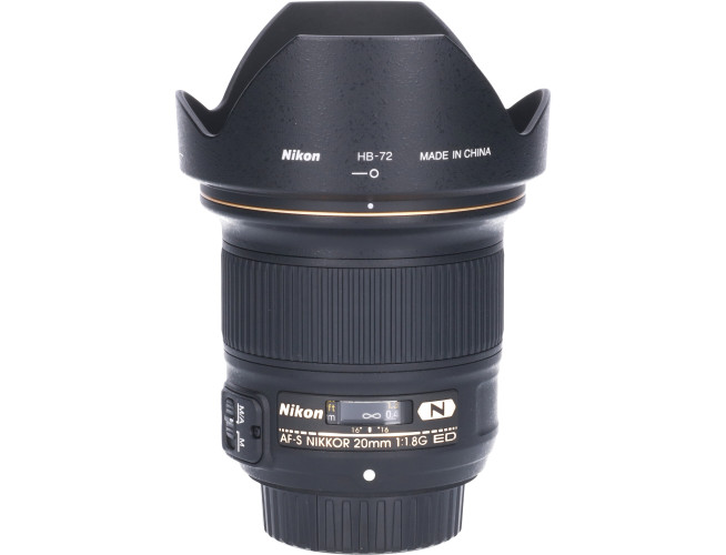 Tweedehands Nikon AF-S 20mm f/1.8G ED FX CM9279