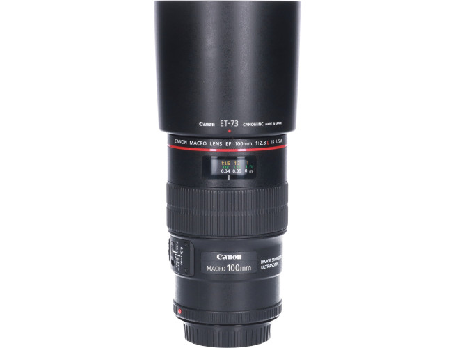 Tweedehands Canon EF 100mm f/2.8L IS Macro USM CM9289
