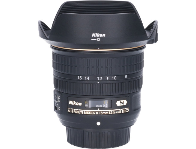 Tweedehands Nikon AF-S 8-15mm f/3.5-4.5E ED Fisheye CM9318