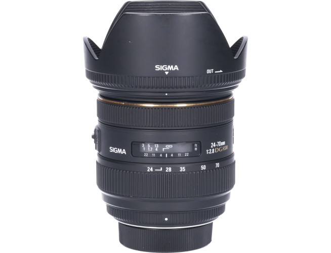Tweedehands Sigma 24-70mm f/2.8 EX DG IF HSM Nikon-AFD CM9454