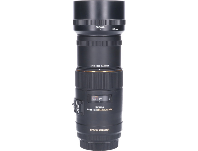 Tweedehands Sigma 105mm f/2.8 EX DG OS HSM Macro Canon CM9474