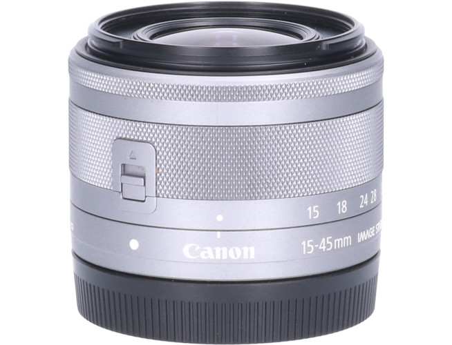 Tweedehands Canon EF-M 15-45mm f/3.5-6.3 IS STM - Zilver CM9515