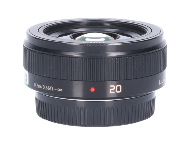Tweedehands Panasonic Lumix G 20mm f/1.7 II - Zwart CM9543
