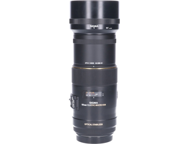 Tweedehands Sigma 105mm f/2.8 EX DG OS HSM Macro Canon CM9634