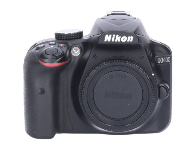 Tweedehands Nikon D3400 Body Zwart CM9651