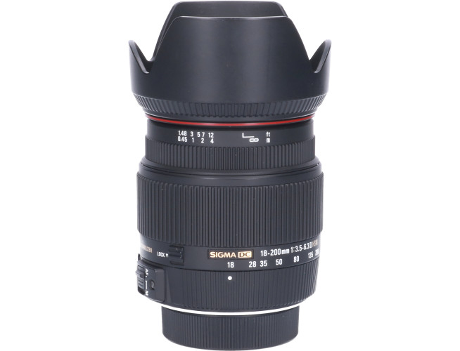 Tweedehands Sigma 18-200mm f/3.5-6.3 II DC OS HSM - Nikon CM9714