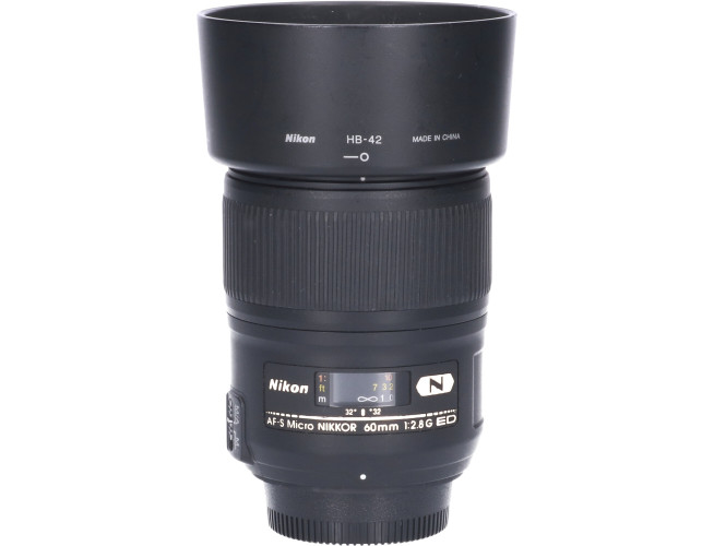 Tweedehands Nikon AF-S 60mm f/2.8G ED Micro CM9728