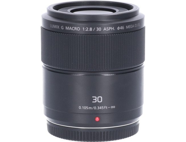 Tweedehands Panasonic Lumix G Macro 30mm f/2.8 ASPH Mega OIS - Zwart CM9770