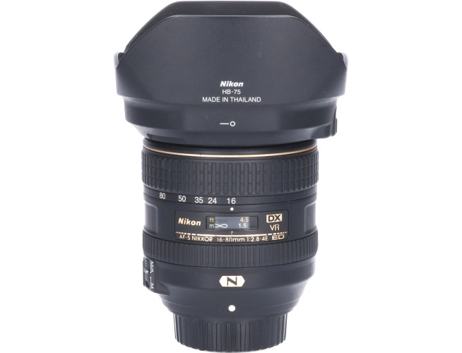 Tweedehands Nikon AF-S 16-80mm f/2.8-4.0 ED VR DX CM9785