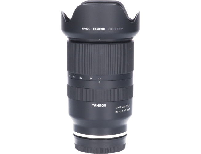 Tweedehands Tamron 17-70mm f/2.8 Di III-A VC RXD Sony E CM9810