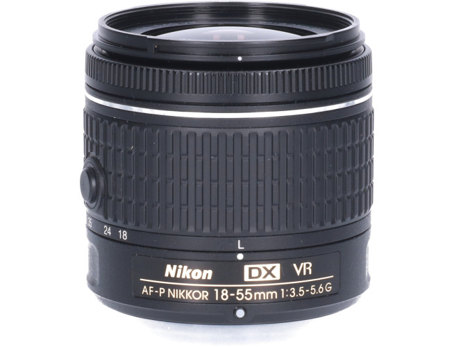 Tweedehands Nikon AF-P DX 18-55mm f/3.5-5.6G VR CM9838