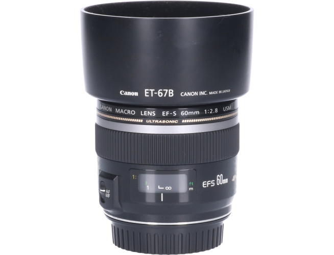 Tweedehands Canon EF-S 60mm f/2.8 Macro USM CM9884