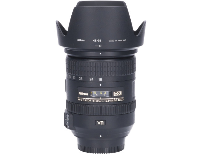 Tweedehands Nikon AF-S 18-200mm f/3.5-5.6G DX IF ED VR II CM9892