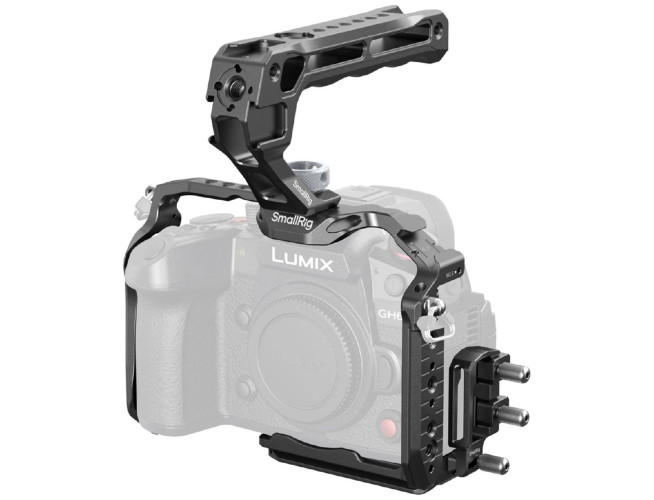 SmallRig 4825 Hawklock Quick Release Cage Kit For Panasonic LUMIX GH7/GH6