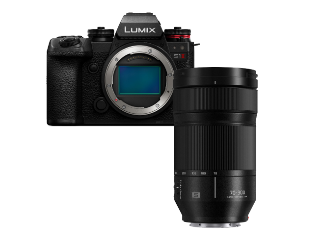 Panasonic Lumix DC-S1 II + 70-300mm f/4.5-5.6 Macro O.I.S.