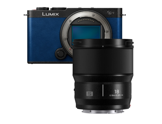 Panasonic Lumix S9 Blauw + 18mm f/1.8