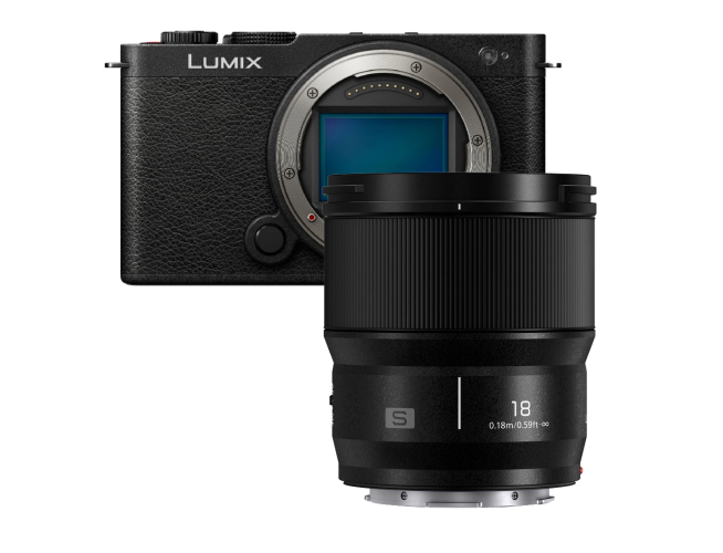 Panasonic Lumix S9 Zwart + 18mm f/1.8