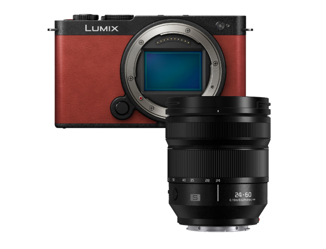 Panasonic Lumix S9 Rood + 24-60mm f/2.8