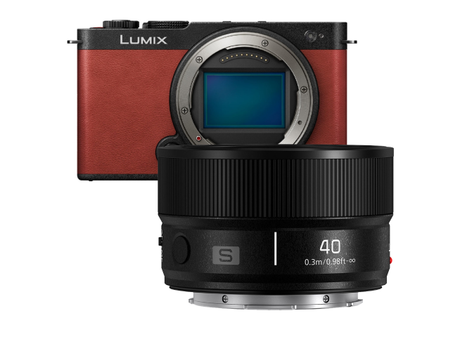 Panasonic Lumix S9 Rood + 40mm f/2.0
