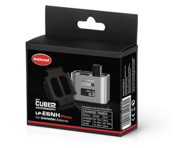 Hahnel ProCube2/ProCube3 accuplaat voor Canon LP-E6/LP-E6N/LP-E6NH batterijen