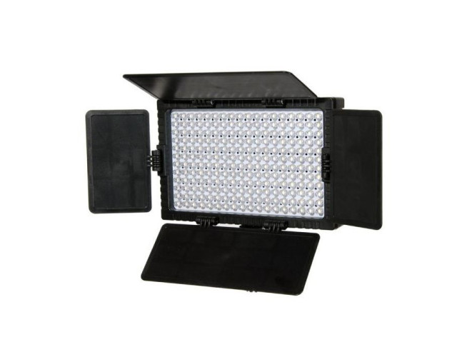 Falcon Eyes LED Lamp Set Dimbaar DV-216VC-K2 incl. Accu